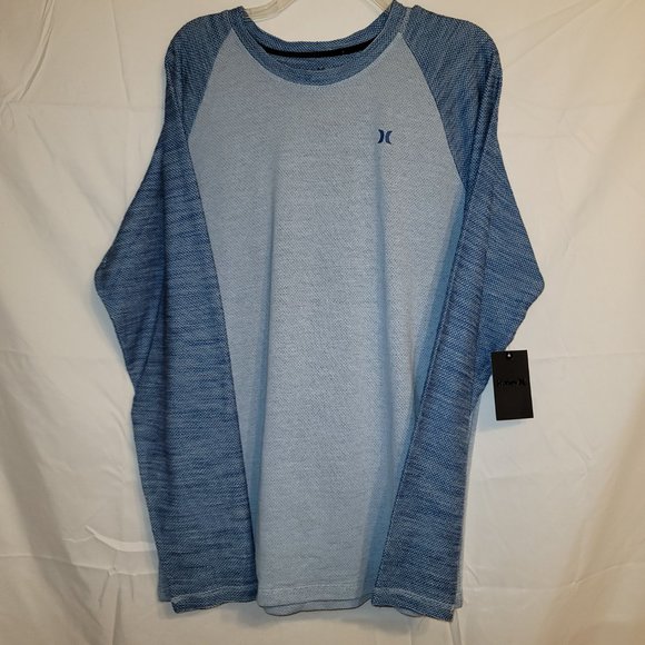 HURLEY Ventura Raglan Long Sleeved Pullover Size Large - Picture 3 of 8
